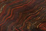 Polished Tiger Iron Stromatolite - Billion Years #129341-1